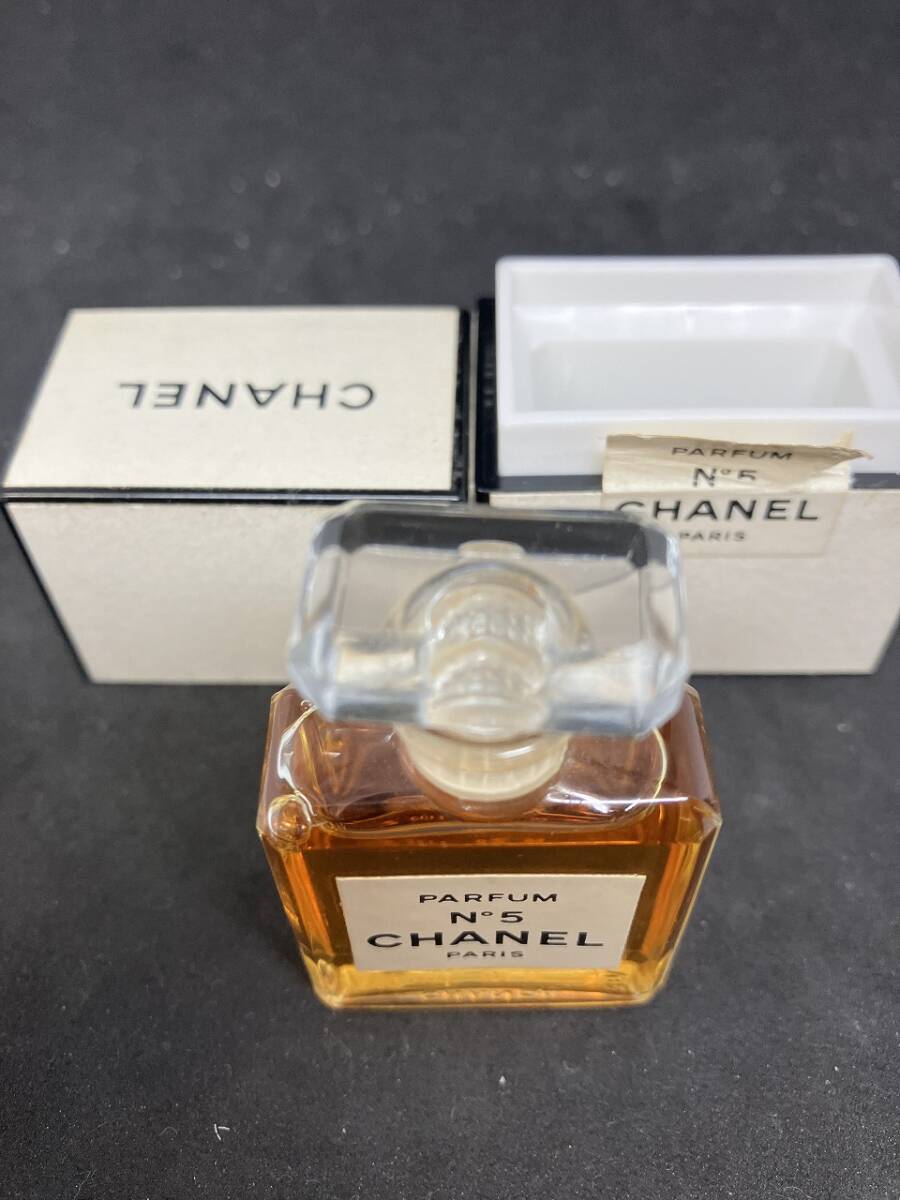 1円 希少 レア CHANEL シャネル COCO No 5 No5 PARFUM 7ml フレグランス レディース コスメ 現状品 保管品 コレクション 元箱付