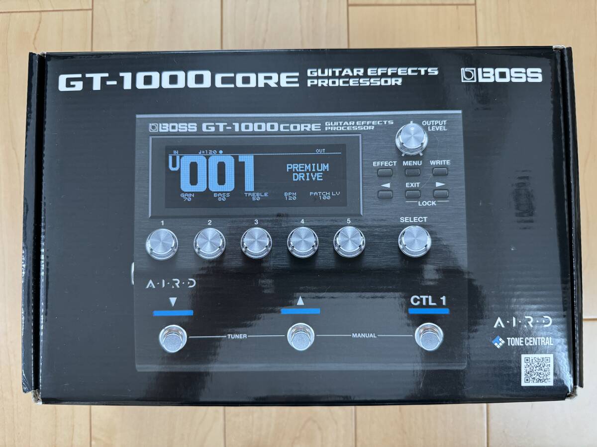 BOSS GT-1000CORE [Guitar Effects Processor] 中古・美品・送料込み_画像3