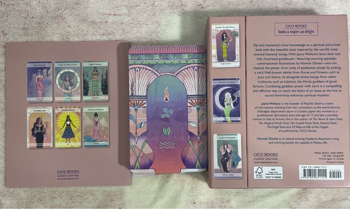 the Mythic Goddess Tarot ARCHANGEL FIRE ORACLE2個セット