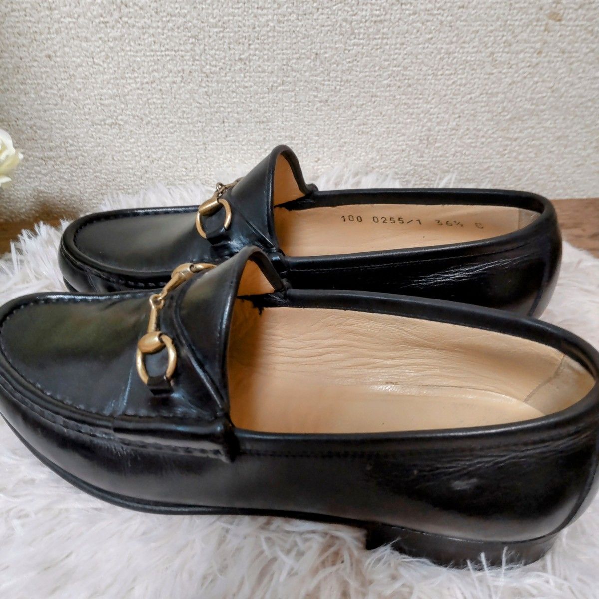 美品』GUCCI グッチ ビットローファー ホースビット ブラック 美品』GUCCI グッチ ビットローファー ホースビット ブラック