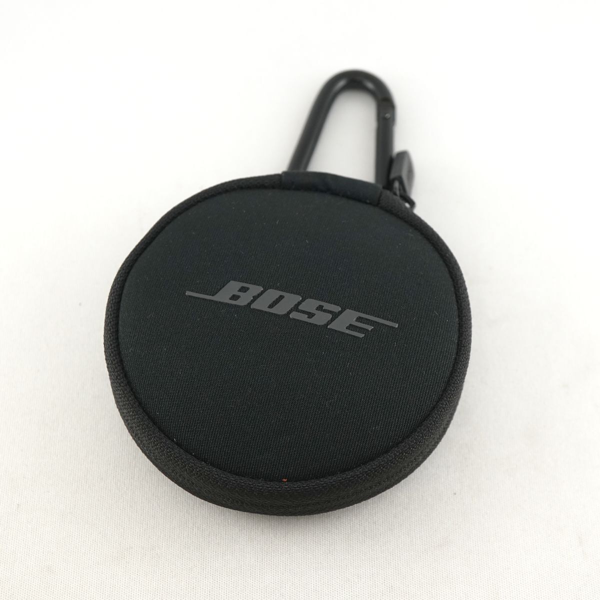 BOSE SoundSport wireless headphones ワイヤレスイヤホン USED美品 スポーツ向け 防滴 NFC対応 マイク ブラック ポーチ付 完動品 V0345の画像7
