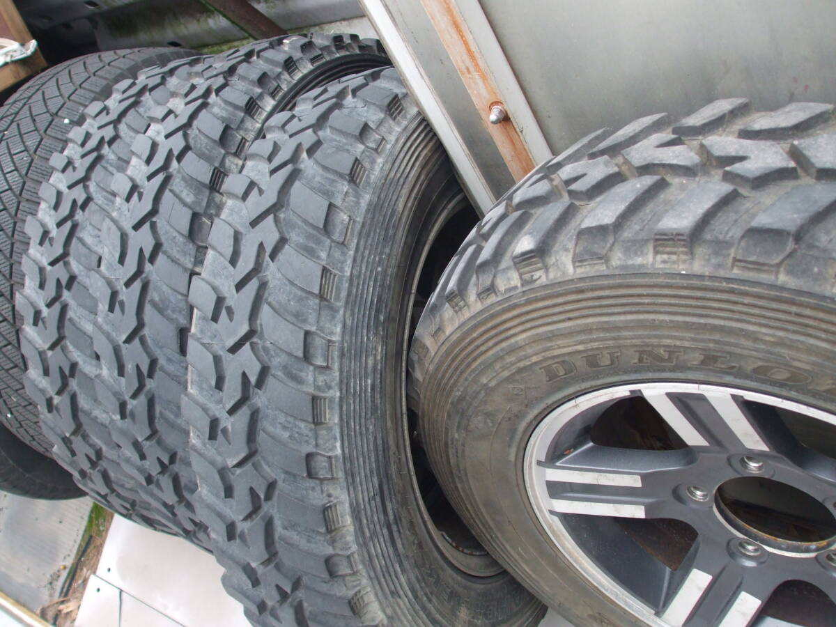 ☆195R16C 104/102Q DUNLOP GRANDTREK MT2バリ山☆_画像2