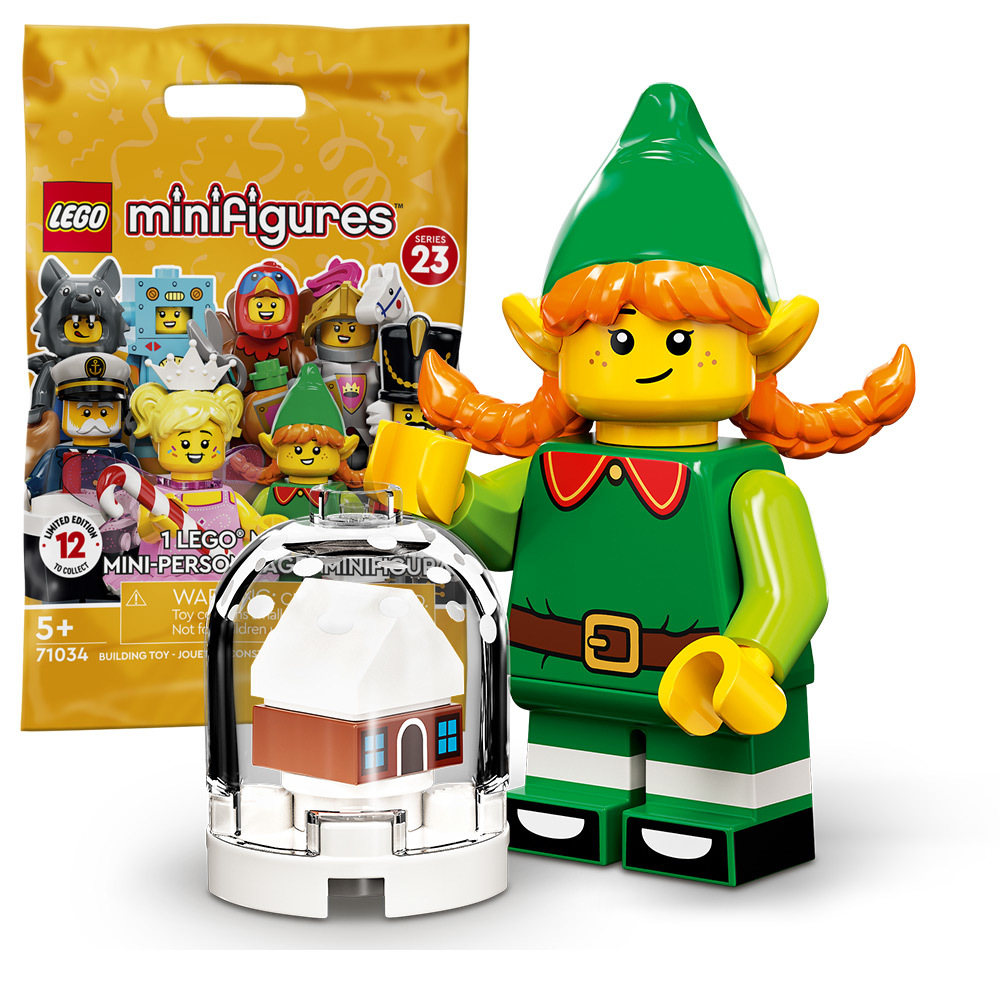 新品未開封 LEGO 71034 ホリデー・エルフ レゴ ミニフィギュア シリーズ23 ミニフィグ 71036 妖精 Minifigure 国内正規品_画像1