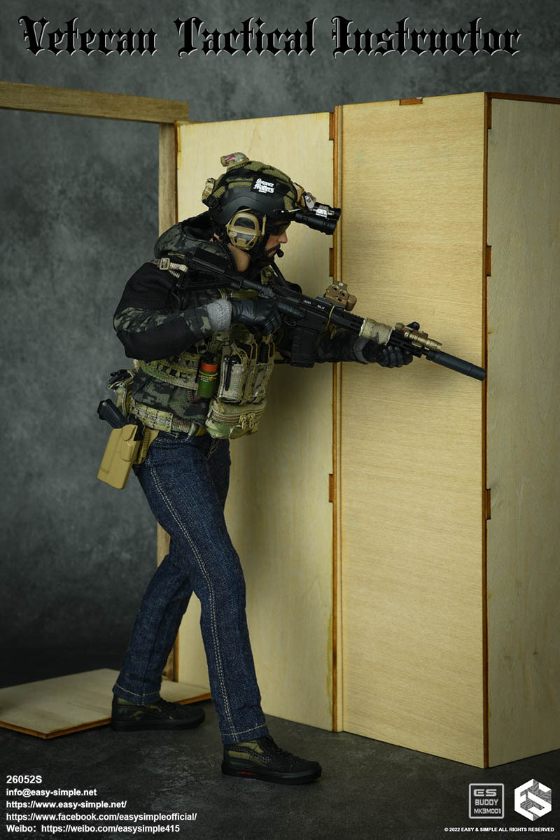 Easy&Simple 1/6 シャツ GBRS 戦術教官 限定版 26052S アメリカ軍 検 Damtoys VTS DID ホットトイズ Soldier Story ESの画像4