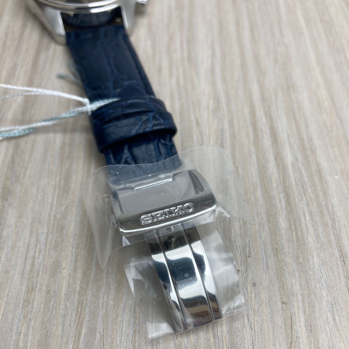 セイコーセレクション　メンズクロノグラフ 腕時計 電池式　SBTR019　文字盤ネイビーブルー色