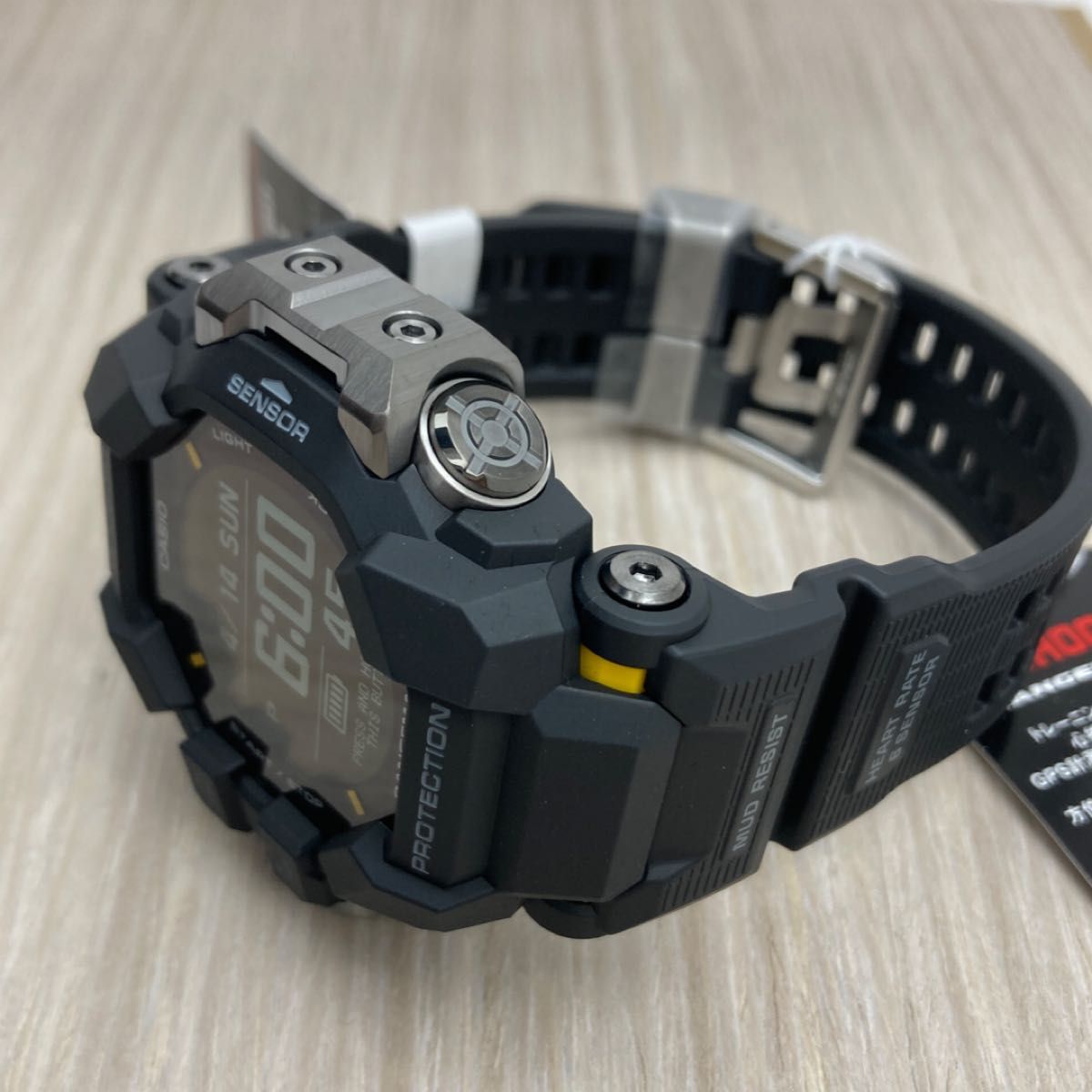 G-SHOCK　MASTER OF G RANGEMAN 心拍計とGPS機能を搭載したタフネス腕時計　GPR-H1000-1JR