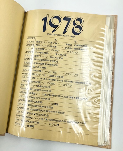 C874 解説つき シートブック 切手 2冊まとめ 1979年・1979年版 額面63,300円 日本郵便 まとめ売りの画像3