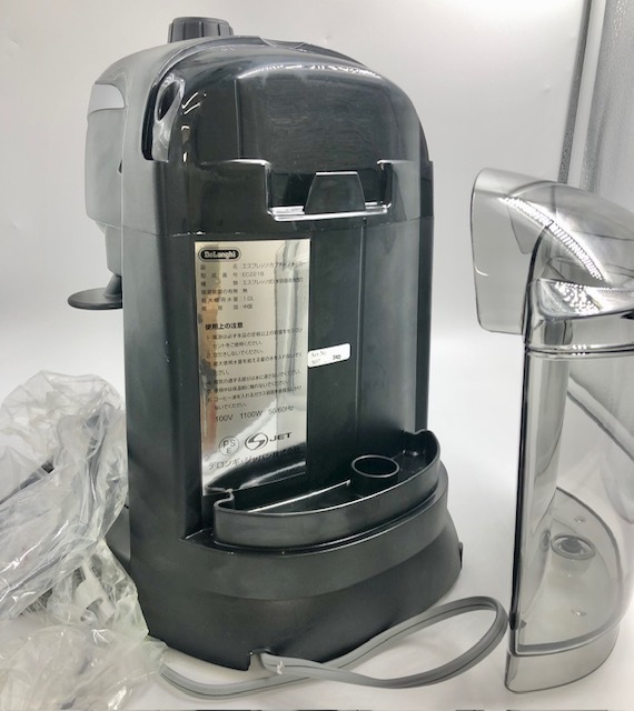 C940 Delonghi デロンギ エスプレッソ カプチーノメーカー EC221B 現状品 動作未確認 箱、説明書付きの画像9