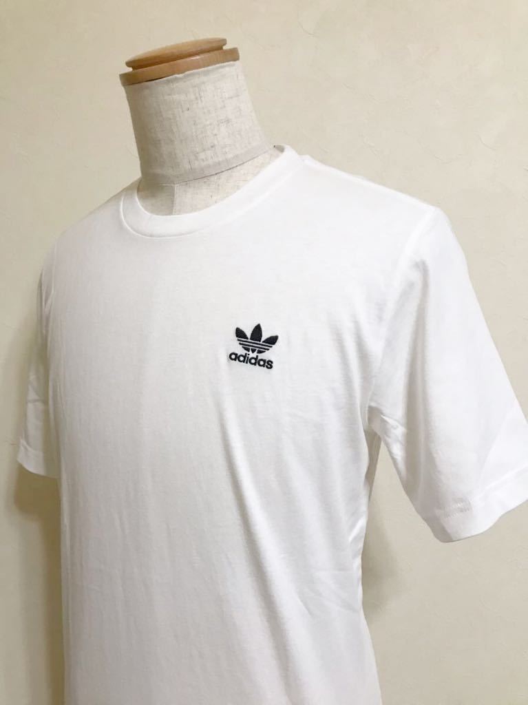 【新品】 adidas originals ESSENTIAL T アディダス オリジナルス エッセンシャル Tシャツ 半袖 トップス サイズXO 白 DV1576_画像7