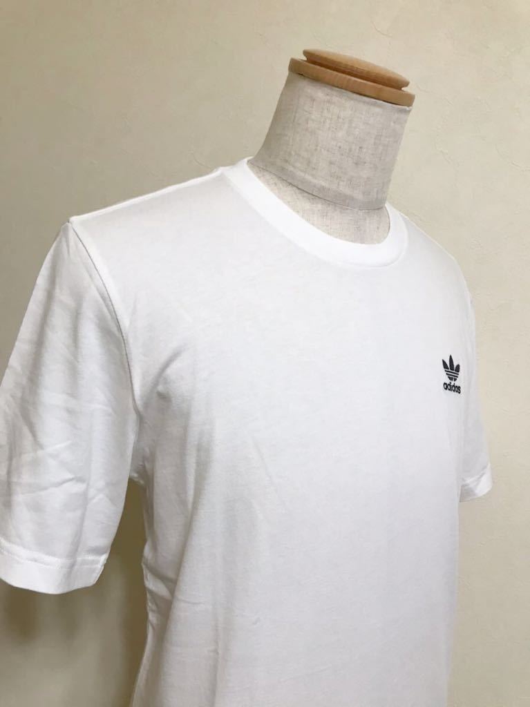 【新品】 adidas originals ESSENTIAL T アディダス オリジナルス エッセンシャル Tシャツ 半袖 トップス サイズXO 白 DV1576_画像9