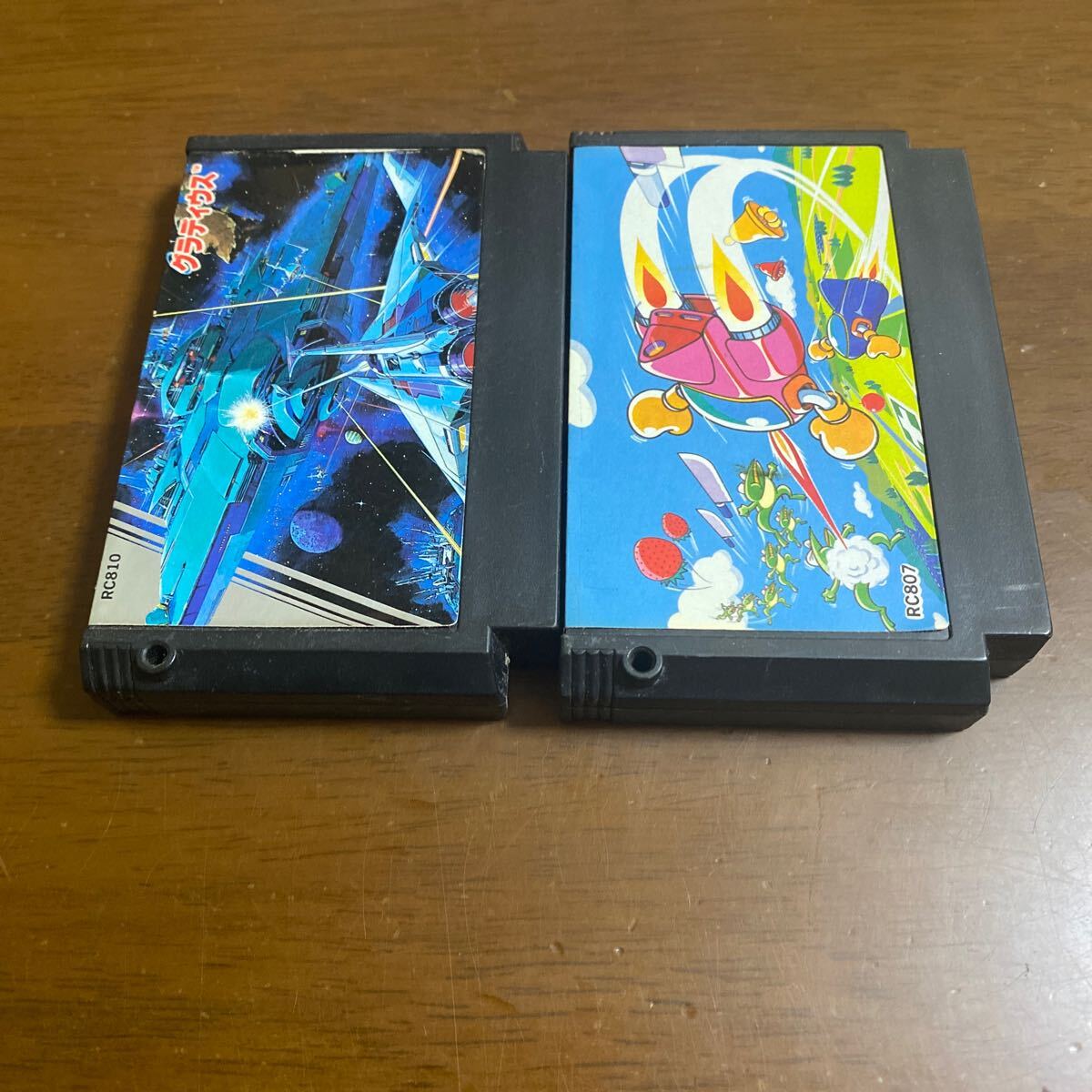  Famicom soft twin Be .glati незначительный. Konami стрельба 2 шт. комплект 