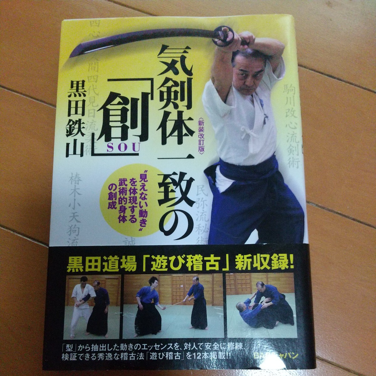 黒田鉄山 気剣体一致の「創」 古武道 武術 柔術 合気道 拳法 空手 護身術 居合 剣術の画像1