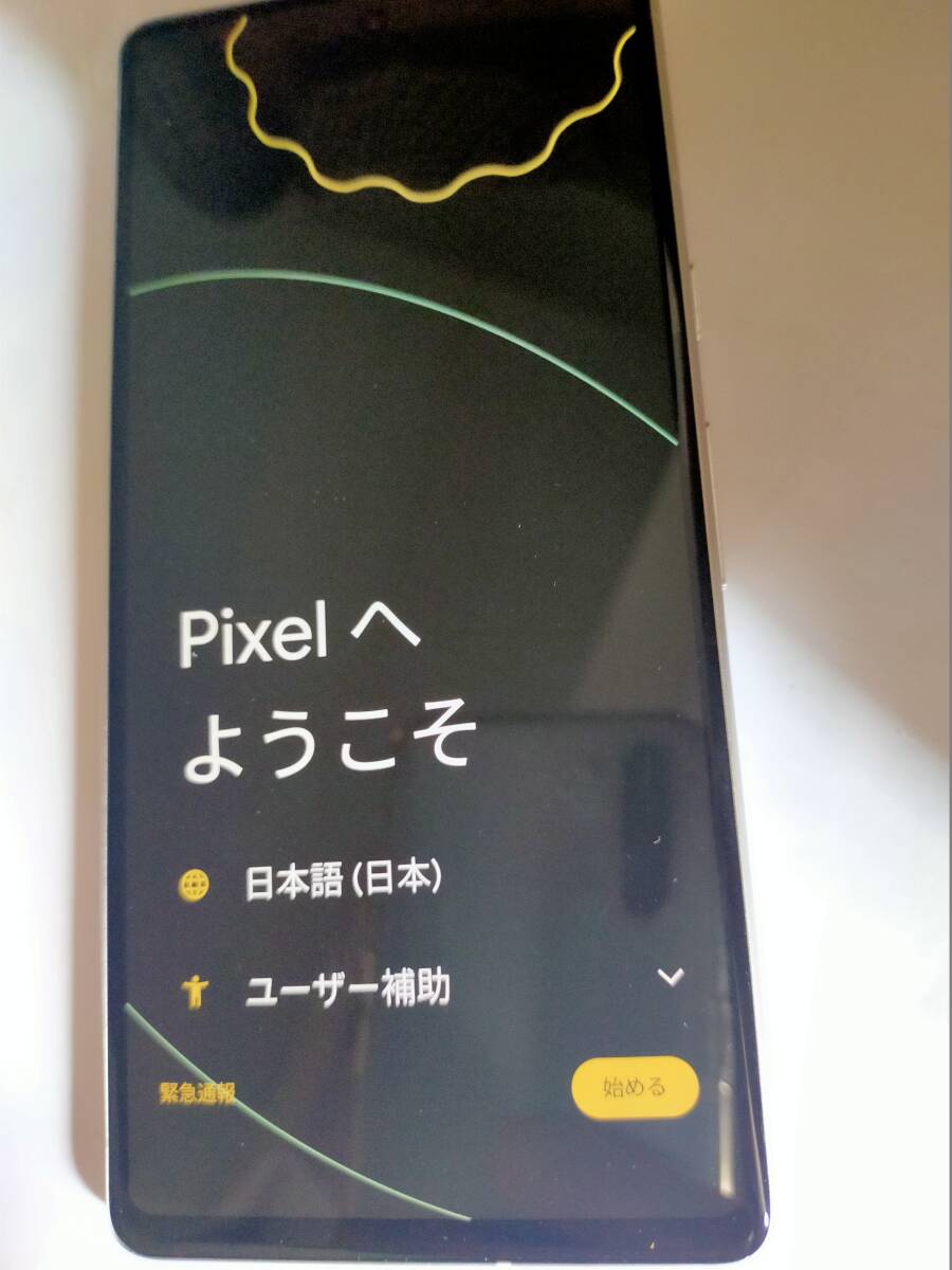 美品 Google Pixel7 7aの上級版 128GB snow SIMフリー 128gb ドコモ au softbank 残債なし