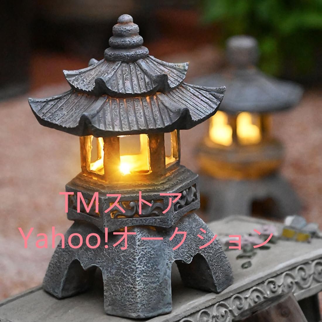  bargain sale! solar light garden light Japanese style light . light . garden ornament battery un- necessary solar led LED type outdoors garden . antique 