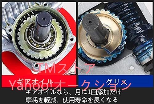 耕うん機用 草刈機・刈払機用 アタッチメント ギアオイルタイプ 交換パーツ 切り替え部品 耕うん/ (草削りローター)_画像3