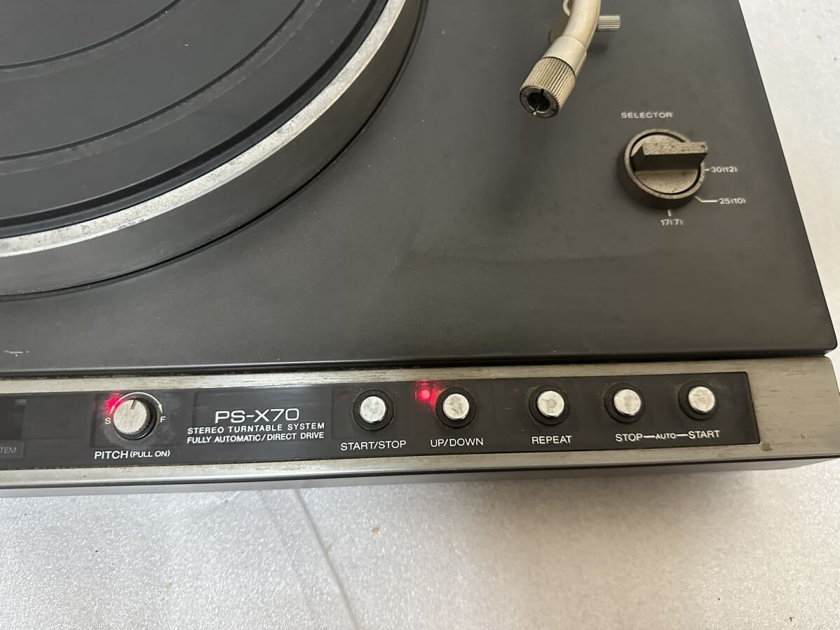 SONY ソニー レコードプレーヤー PS-X70 の画像3