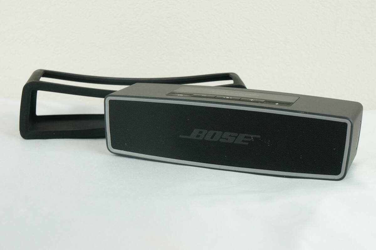 【動作確認済】bose soundlink mini 2 ボーズ Bluetooth ブルートゥース スピーカー カバー付属 K244_115の画像1