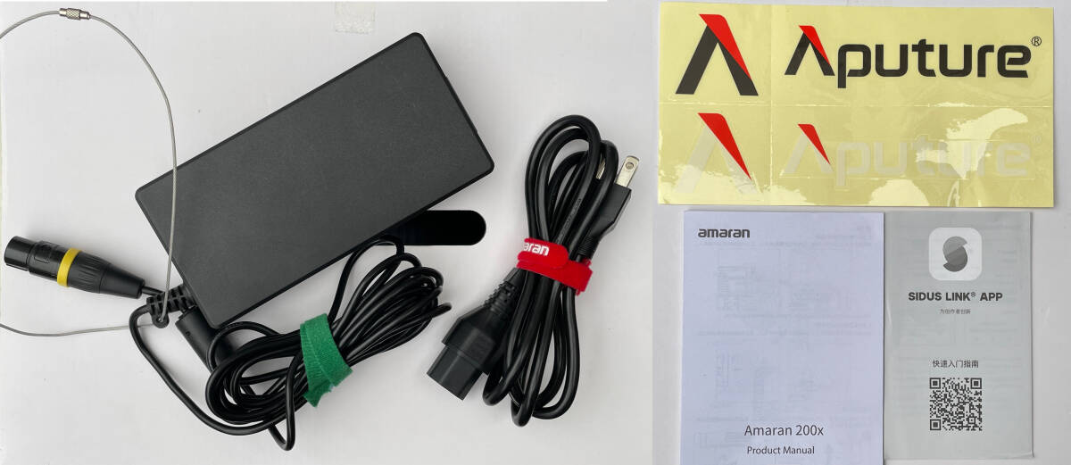 【超美品】Aputure Amaran 200X 業界に革命を起こした高出力200W 2700K-6500K バイカラー照明！軽い・コンパクト 信頼のアプチャー