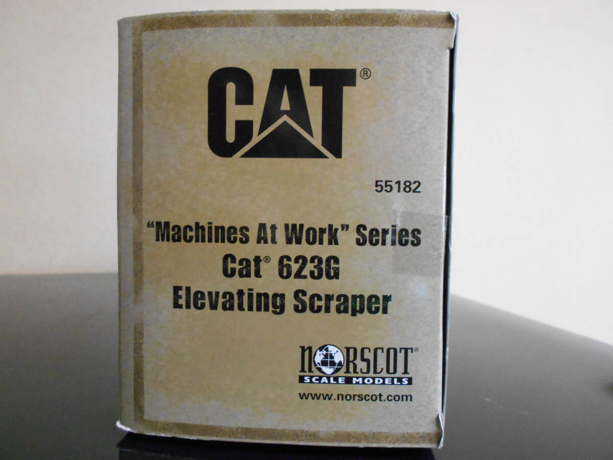 ノースコット　１/50 CAT　623G　Elevating　Scraper　汚れ塗装　未展示品　_画像5