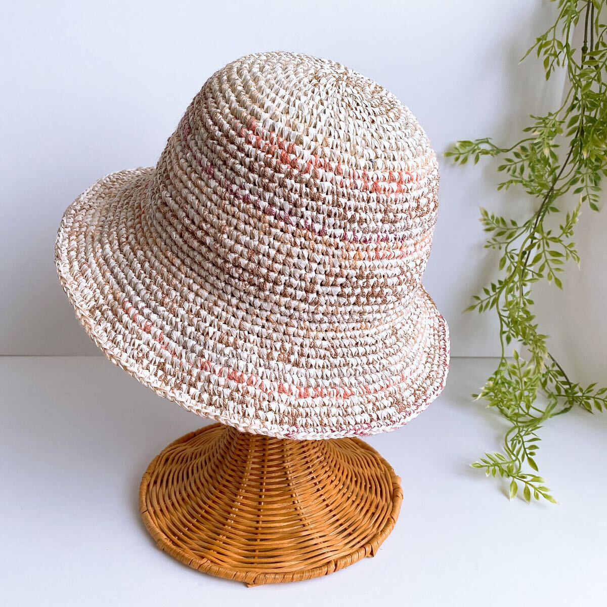 手編み 帽子 バケットハット ハンドメイド の画像5