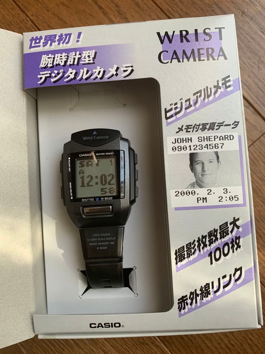CASIO カシオ 腕時計型デジタルカメラ WRISTCAMERA
