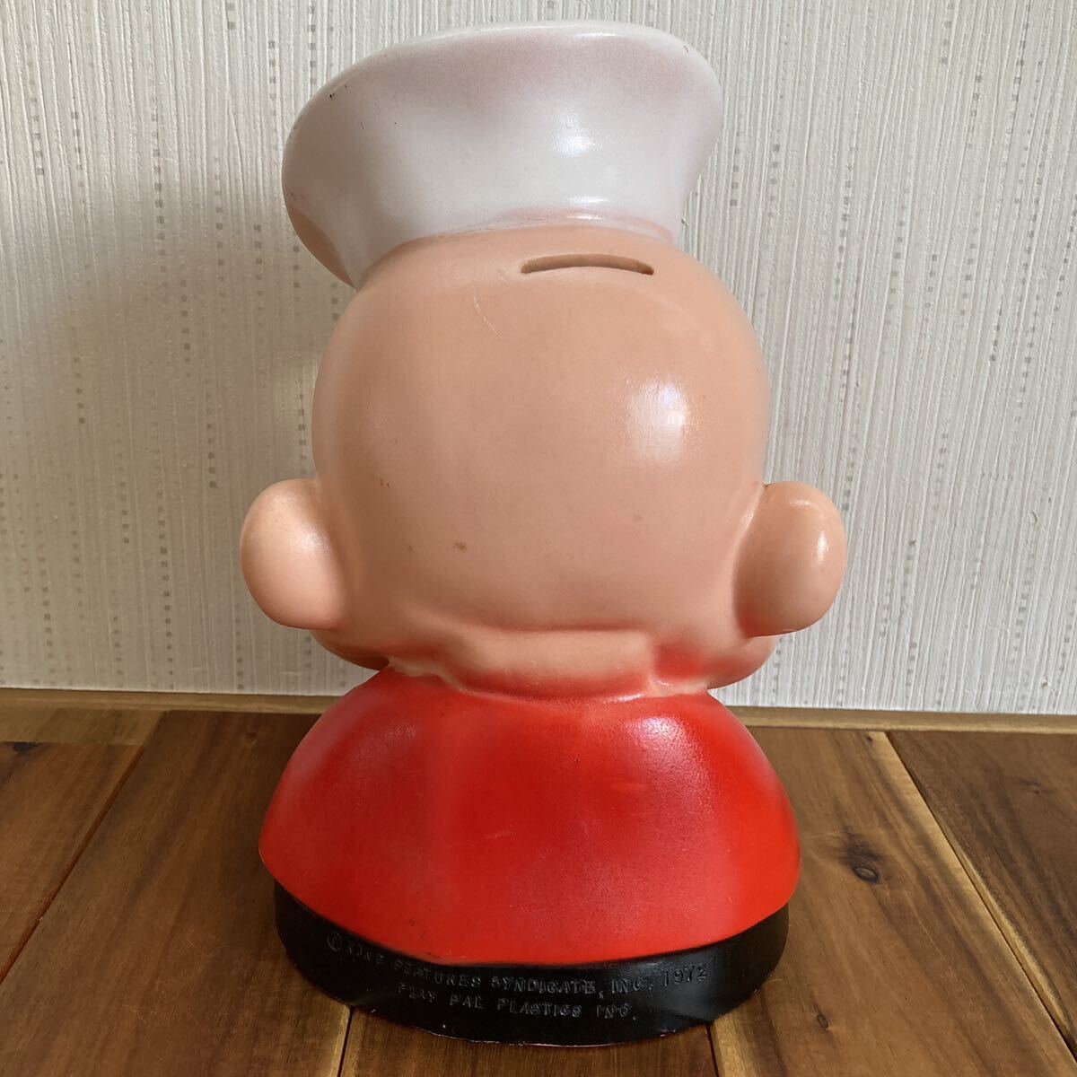 POPEYE ポパイ ビンテージ 貯金箱 コインバンク アメリカ 70’s アメトイ フィギュア MADE IN USAの画像3