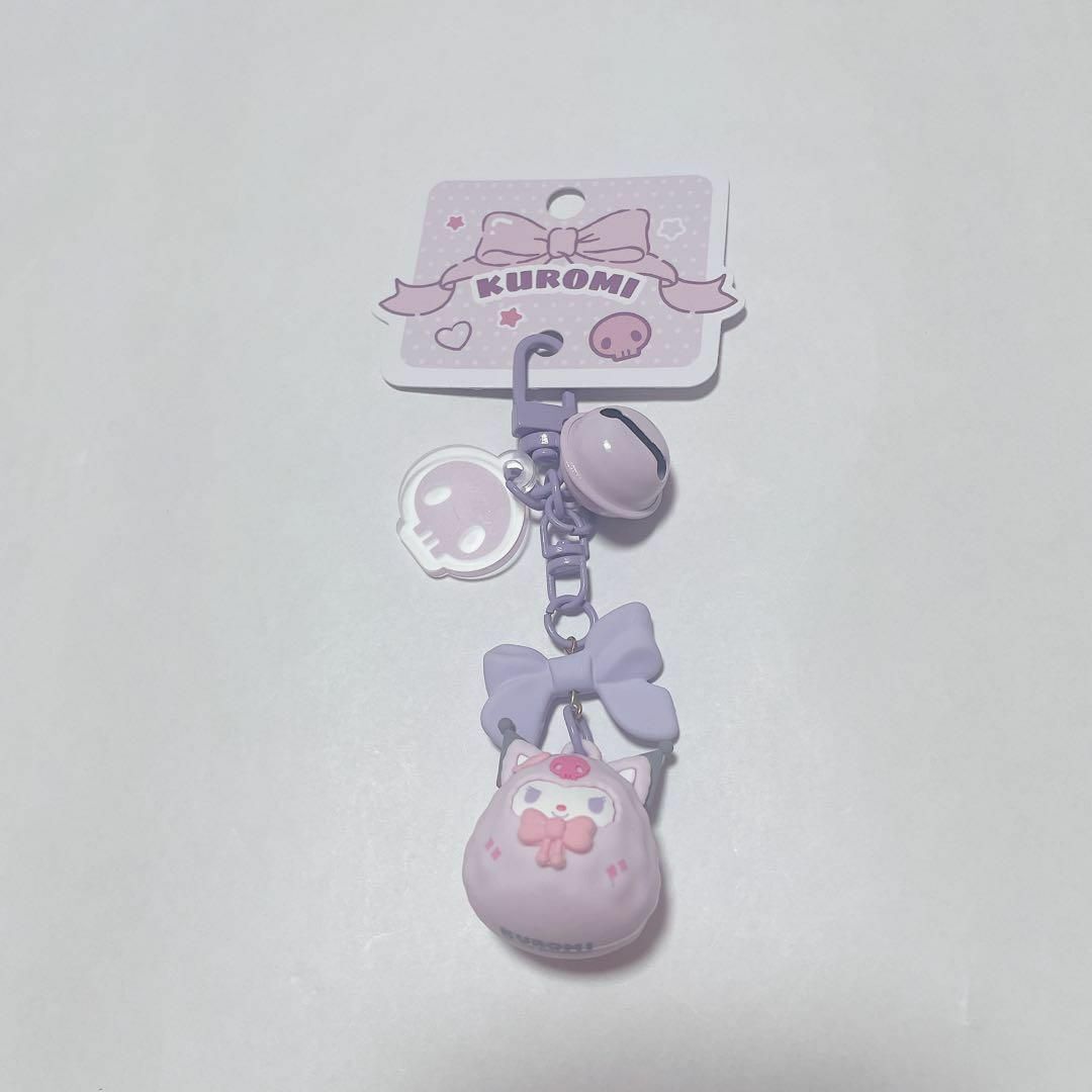  за границей ограничение стандартный товар Sanrio Mini брелок для ключа ремешок очарование сумка очарование кольцо для ключей симпатичный черный mi