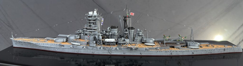  Япония военно-морской флот броненосец Kirishima 1/700 точный конечный продукт 