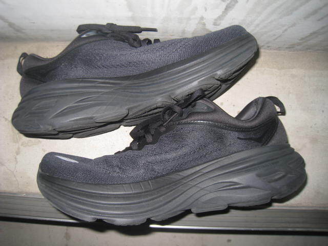 HOKA ONE ONE ホカオネオネ ローカットスニーカー 厚底スニーカー 28cm 黒ブラック系 F27223C の画像5