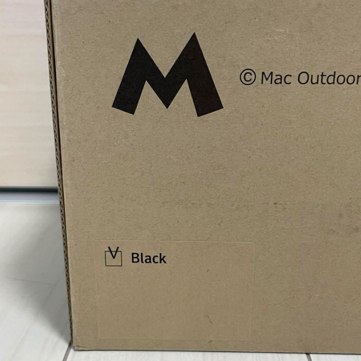 【mac outdoor】マックワン  ヘキサタープ  Lサイズ  ブラック