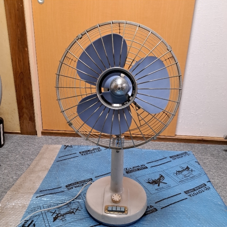 ♪昭和レトロ ビンテージ当時物 AC ELECTRIC FAN ゼネラル扇風機 の画像8