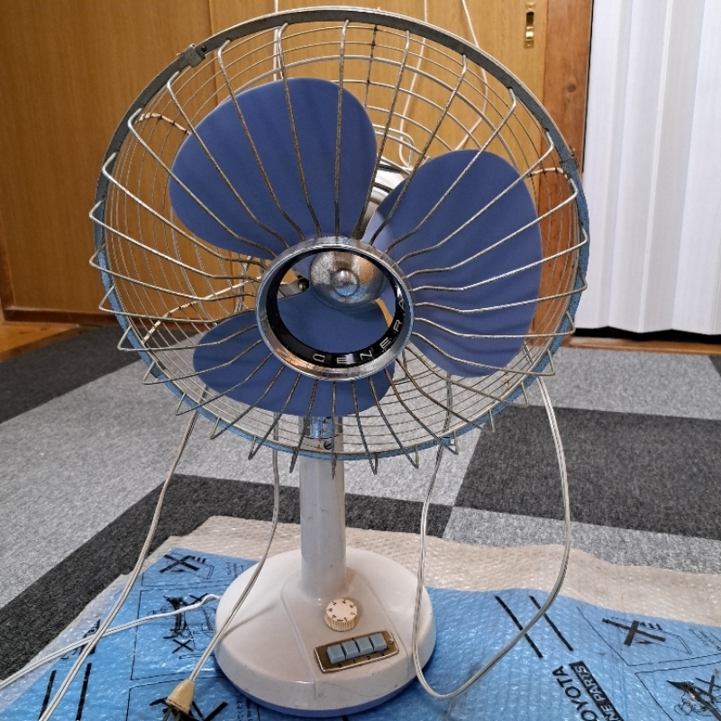 ♪昭和レトロ ビンテージ当時物 AC ELECTRIC FAN ゼネラル扇風機 の画像1