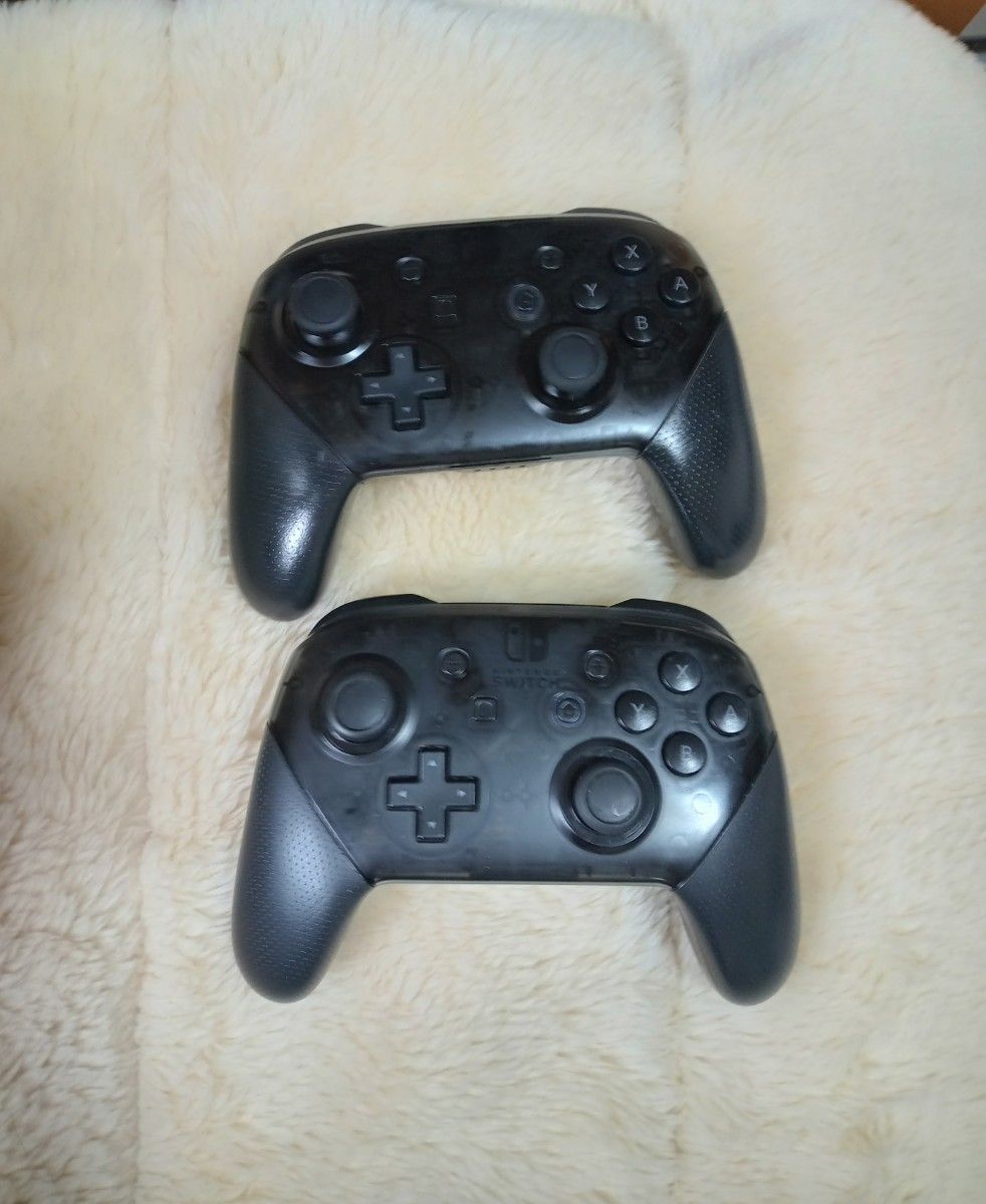 switch コントローラー プロコン 純正 2つセット 動作確認済み switch コントローラー プロコン 純正 2つセット 動作確認済み