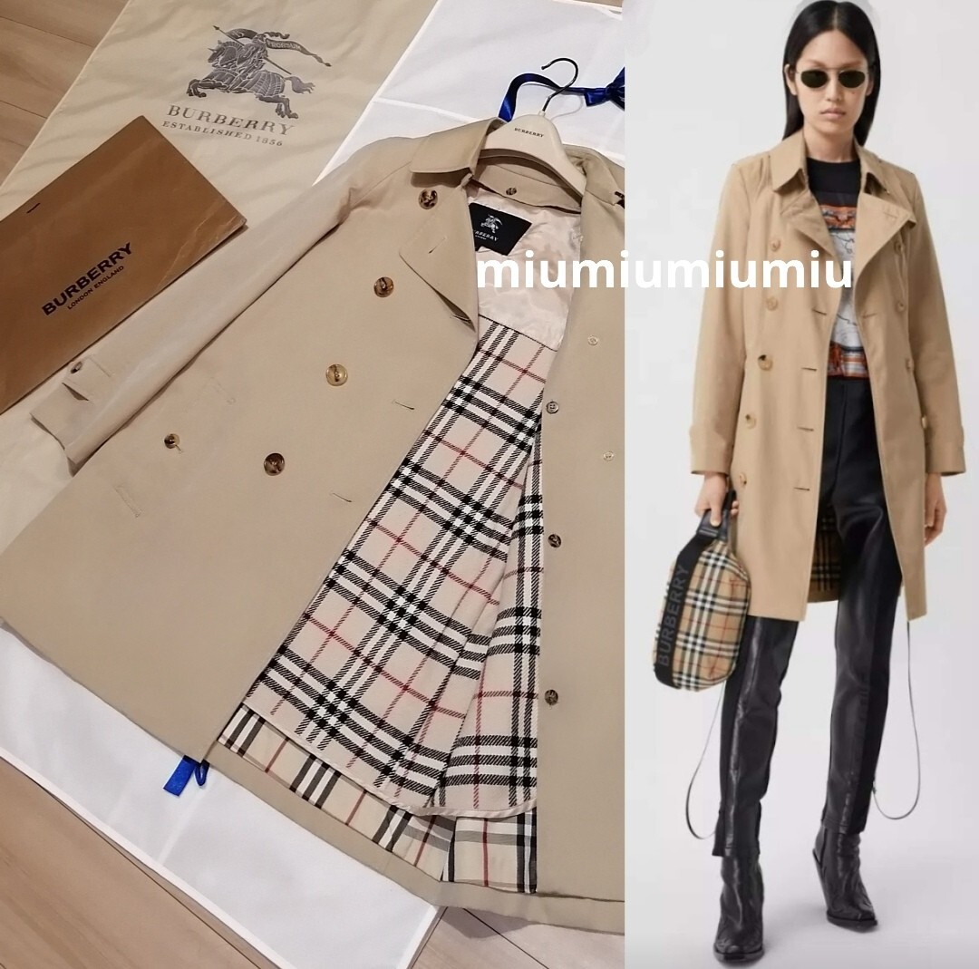 最終価格●本物上質●　バーバリーロンドン BURBERRY LONDON ノバチェック バーバリー トレンチコート ベージュ　ライナー　M L 40サイズ