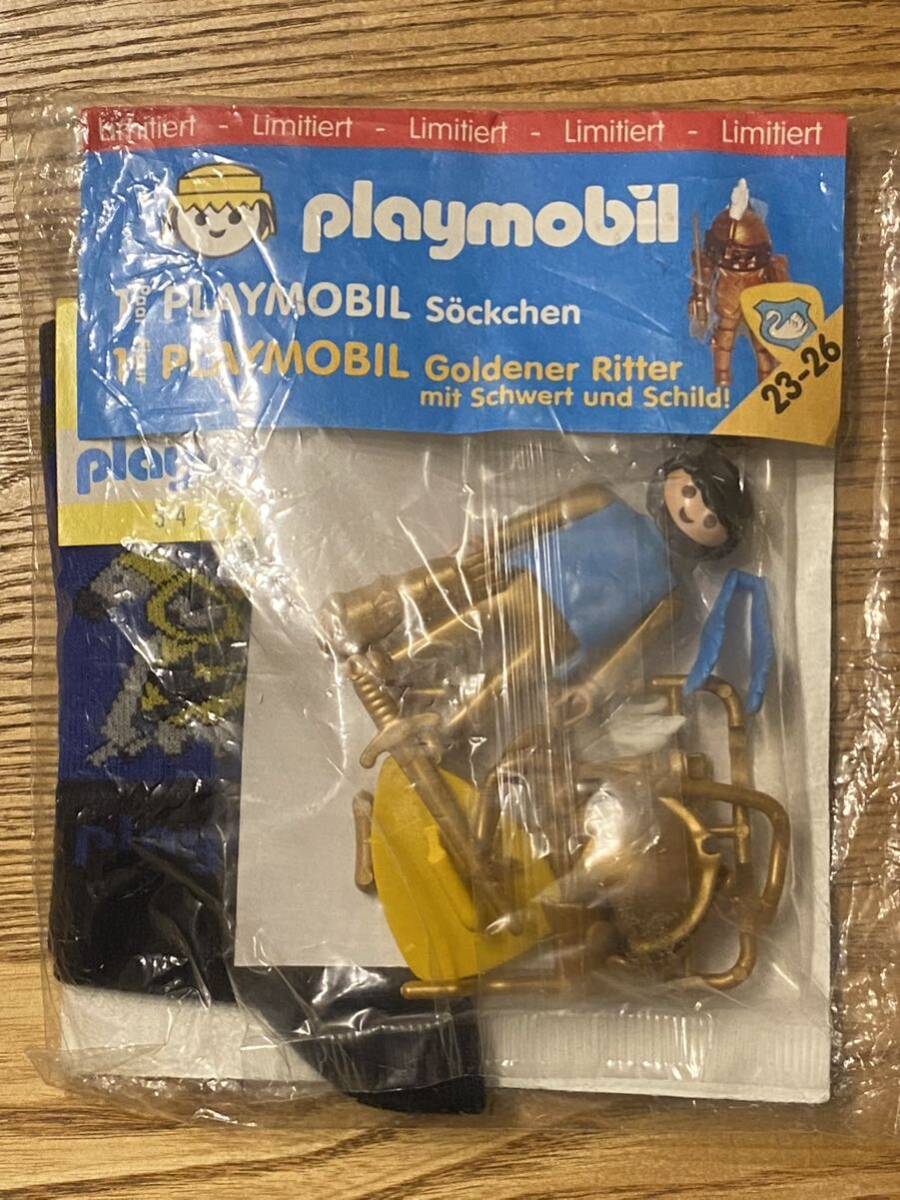 playmobil Socks & Goldener ritterプレイモービル 子供用靴下セット未開封品の画像3