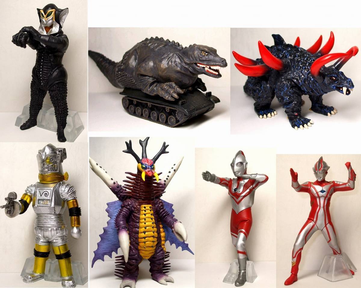 ウルトラマン 究極大怪獣 アルティメットモンスターズ 第四集 全6種 ユートム3体入り8個フルコンプリートセット 送料700円～ 箱付 