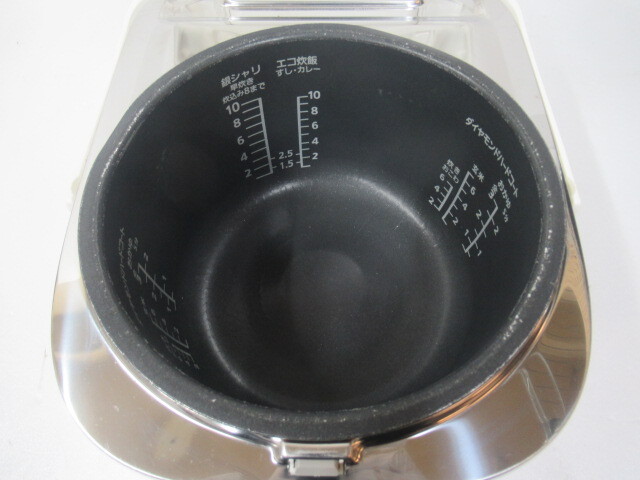 J4586 Panasonic パナソニック IH 炊飯器 ふっくらご飯 SR-HB186_画像8