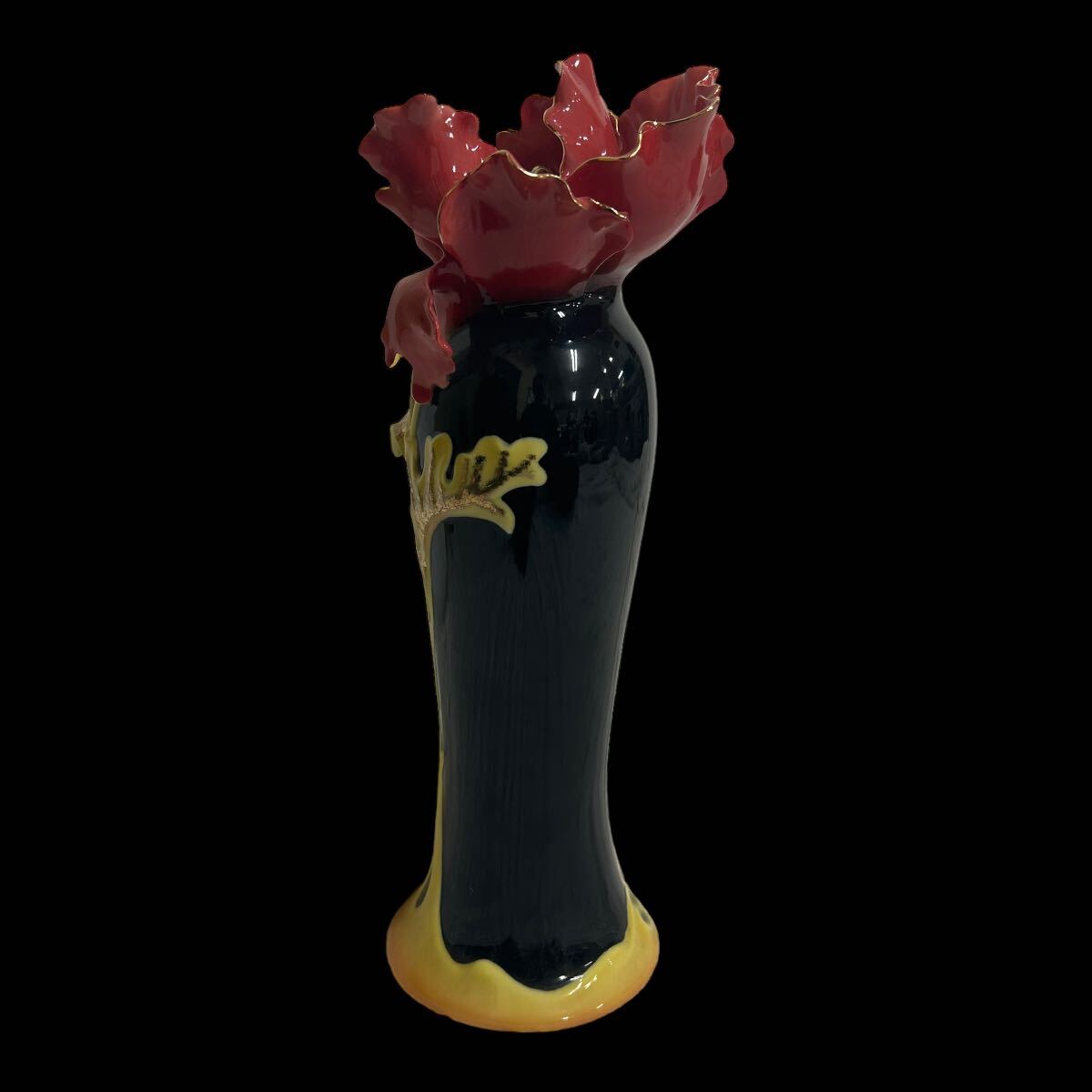 FRANZ フランツ コレクション Peony ピオニー フラワーベース 花瓶 花器 インテリア 置物 磁器 一輪挿し の画像4