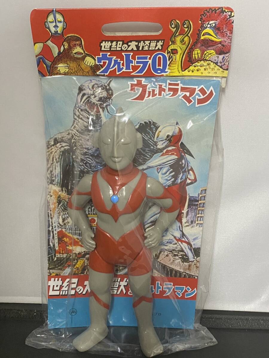 ♪♪希少 レア ソフビ マルサン 世紀の大怪獣 ウルトラQ ウルトラマン 23cm 円谷プロ 未開封 現状品 MARUSAN スタンダード♪♪の画像1