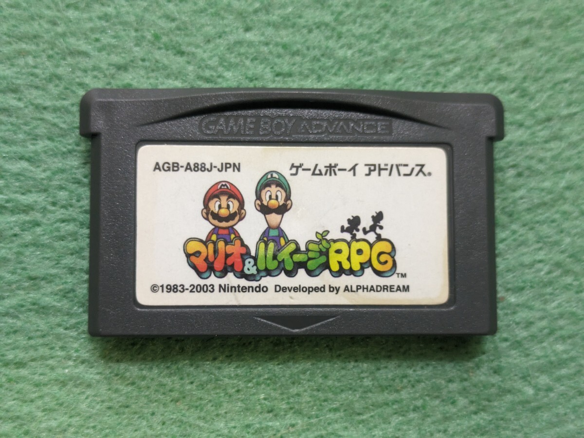 ゲームボーイ アドバンス ゲームボーイアドバンス マリオ&ルイージRPG GBA_画像1