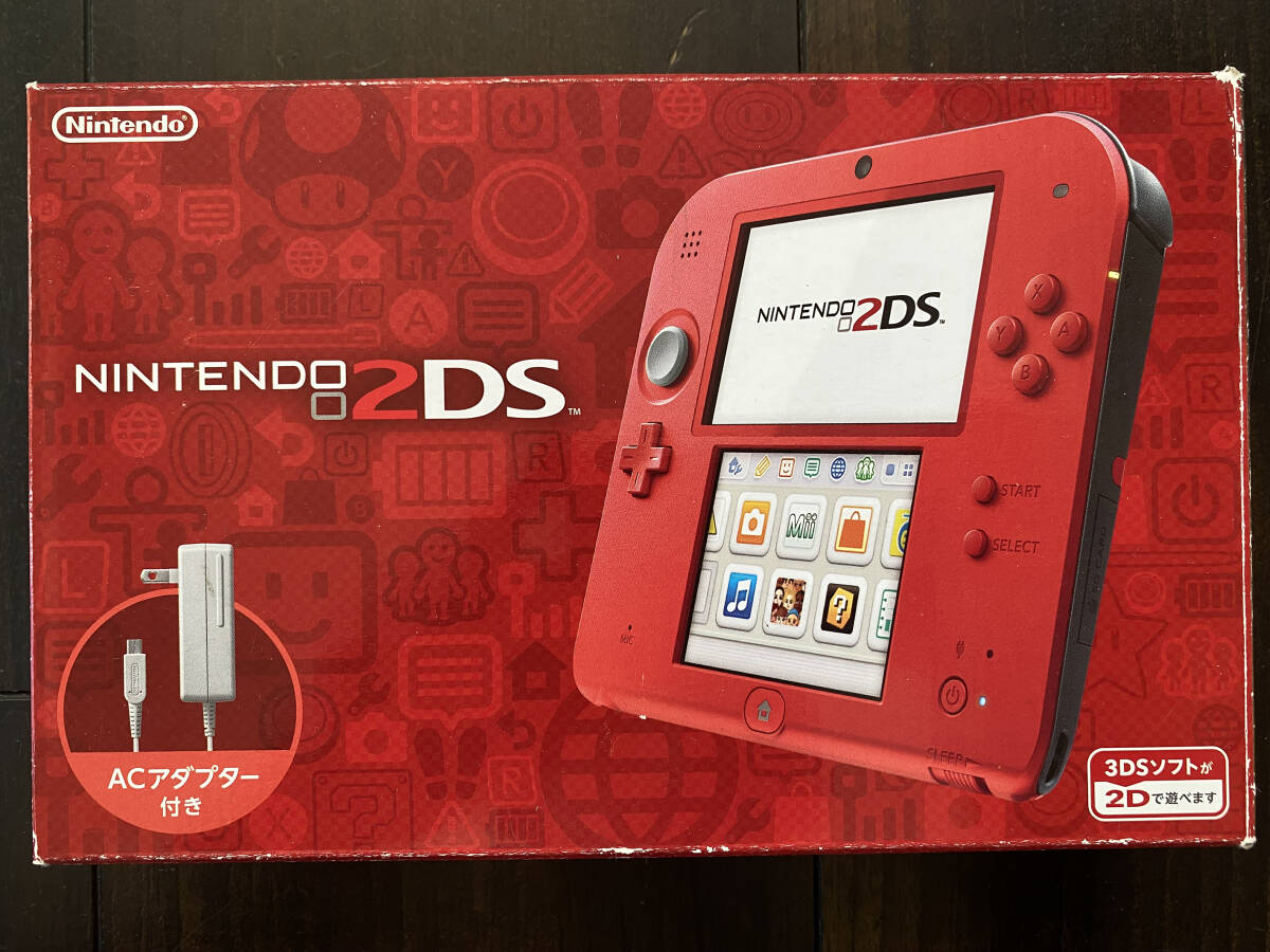  new goods unused * valuable rare nintendo Nintendo 2DS red [ Manufacturers production end ]