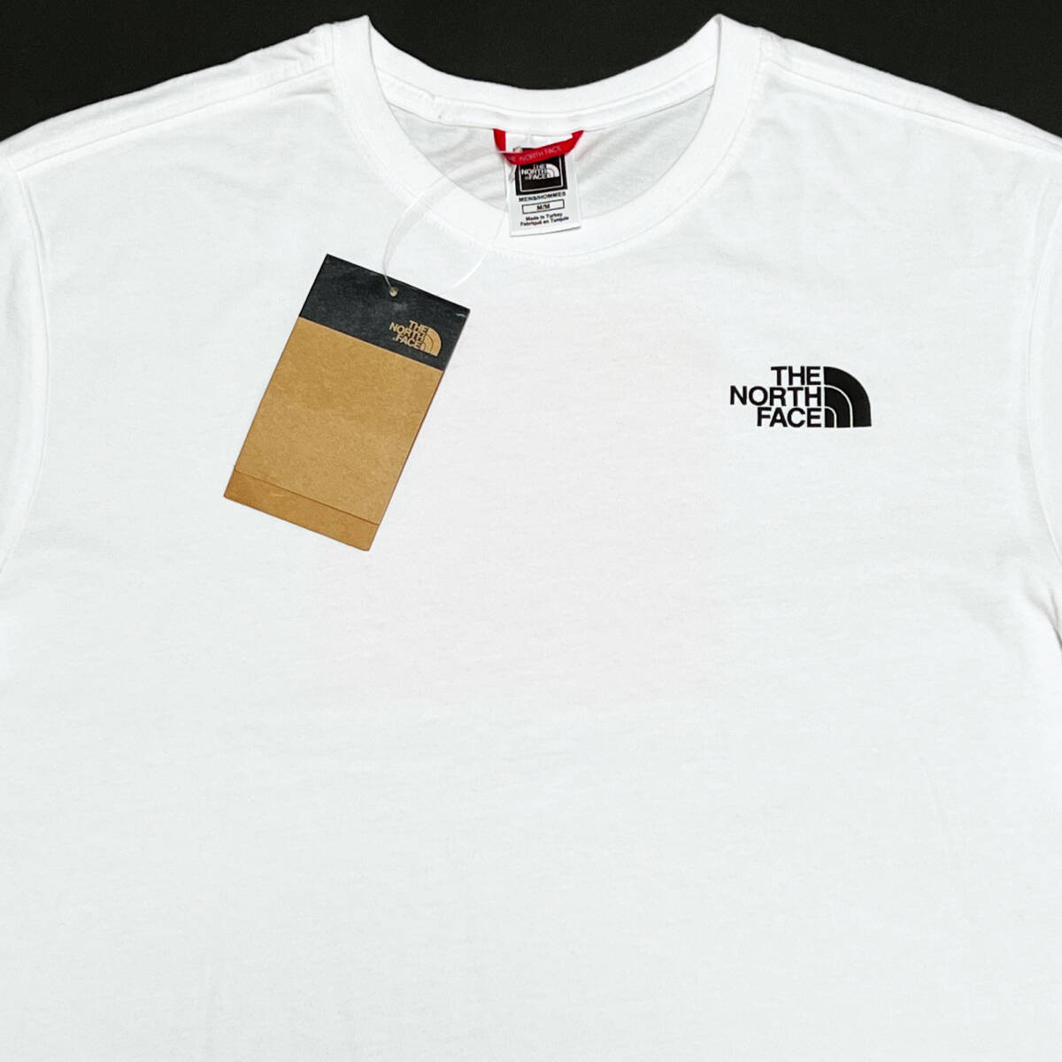 ■THE NORTH FACE/ザノースフェイス・ロゴプリントTシャツ・ホワイトM新品■の画像3