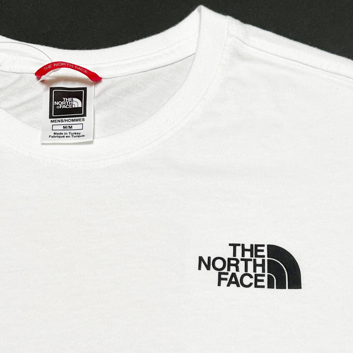 ■THE NORTH FACE/ザノースフェイス・ロゴプリントTシャツ・ホワイトM新品■の画像7