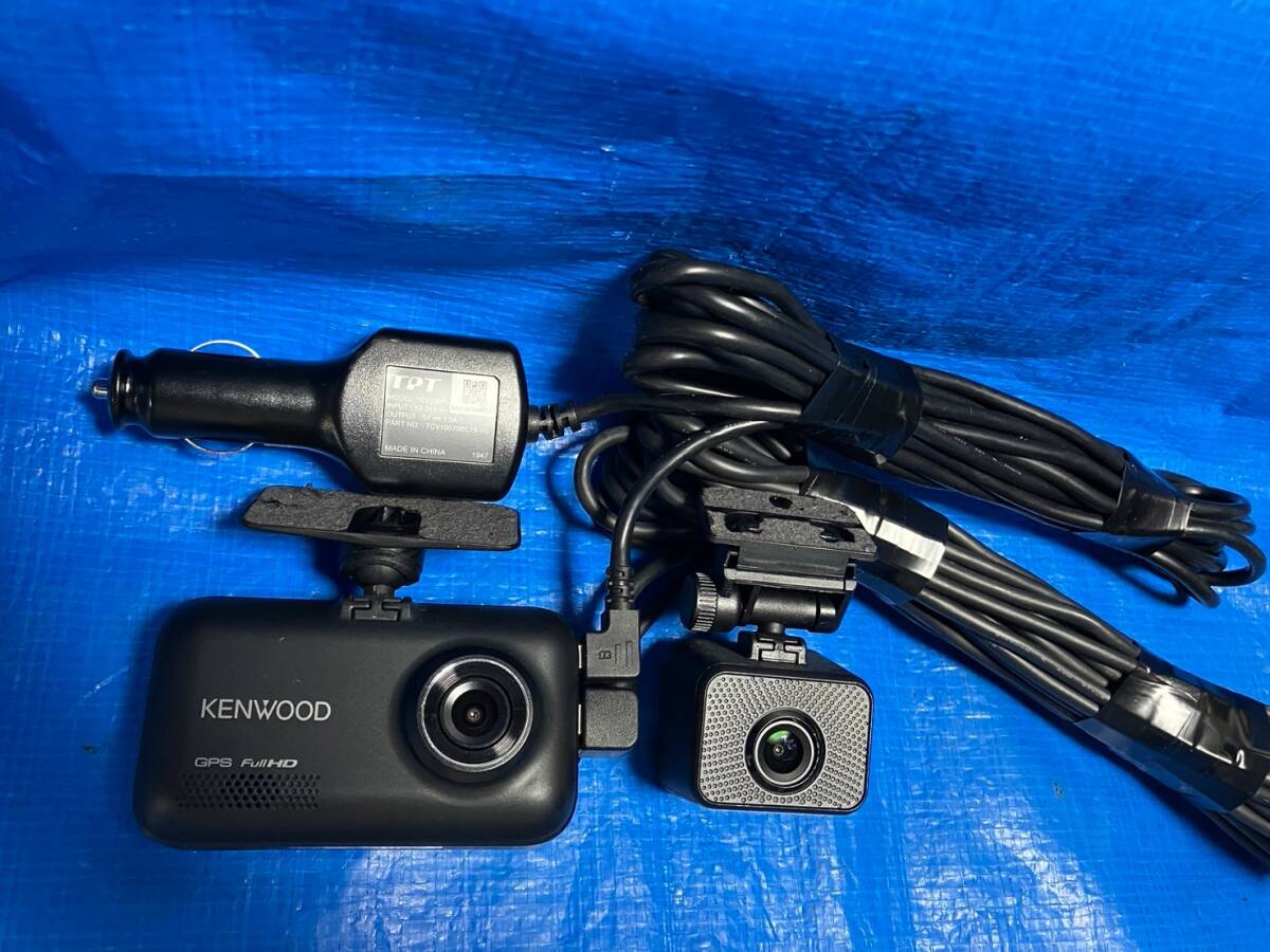 ★KENWOOD ケンウッド DRV-MR740 2ndカメラ付 ドライブレコーダー ドラレコ 2019年製★ 動作OK ★041008Yの画像1