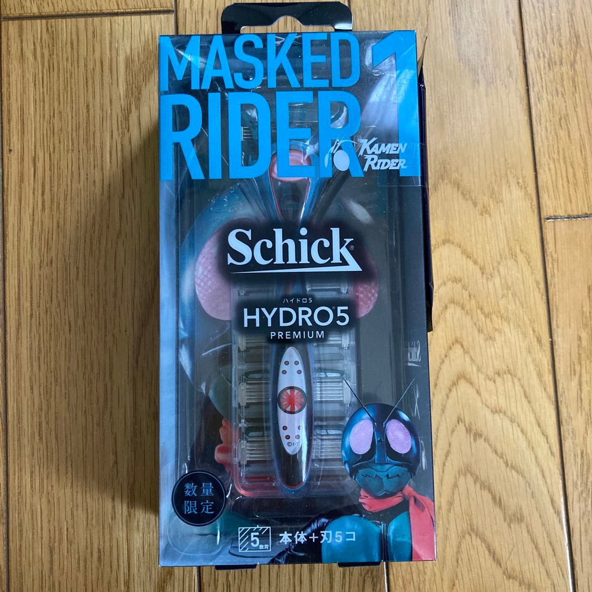 シック　ハイドロ5 プレミア　仮面ライダー1 号　本体＋替刃5個