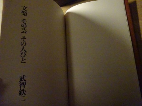 土門拳『文楽』駸々堂　昭和47年初版函　武智鉄二「土門拳文楽 その背景」共　定価23000円_画像10