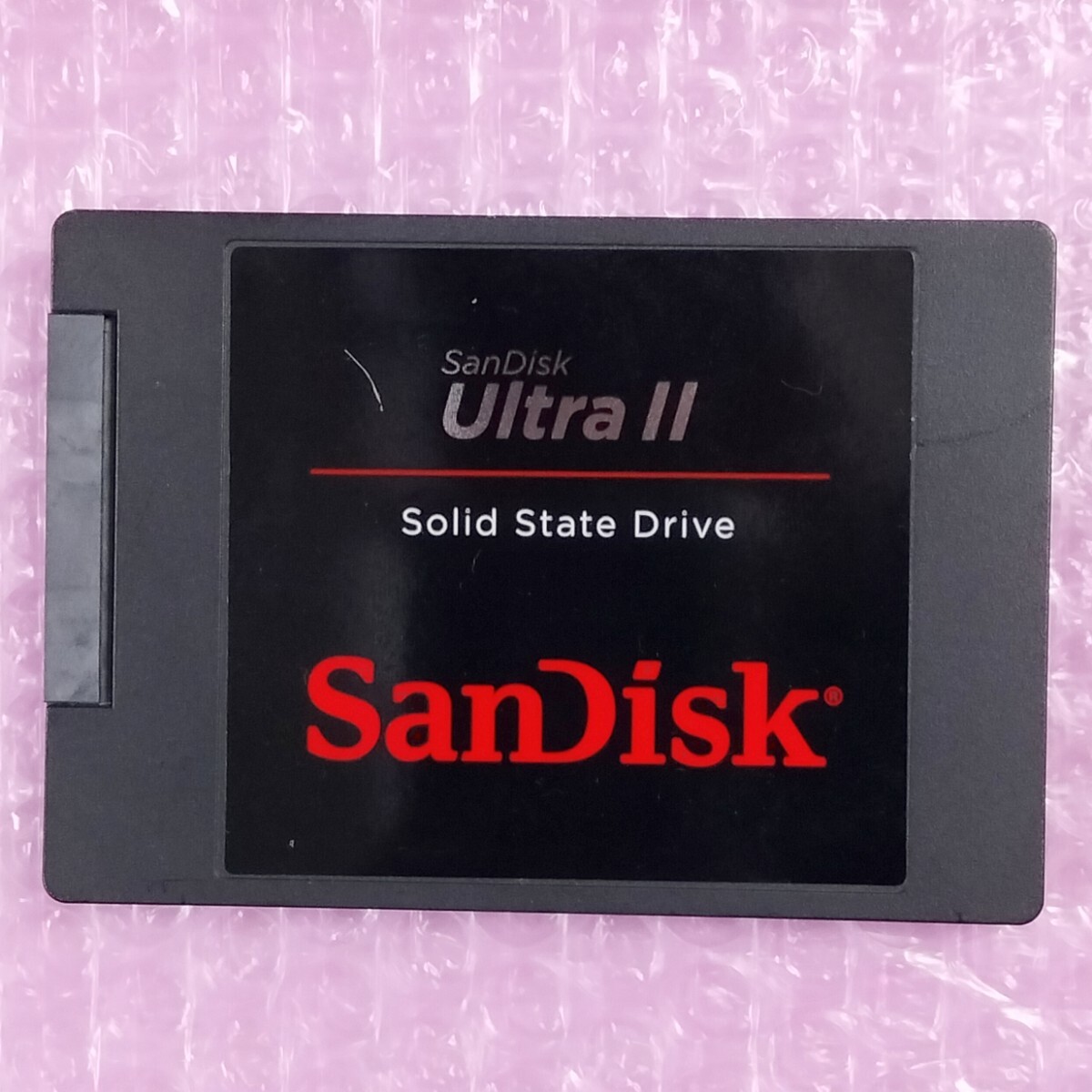 【動作確認済み】 SanDisk Ultra II SSD 480GB 2.5インチSSD SDSSDHII-480G SATA:6Gb/s (正常判定)