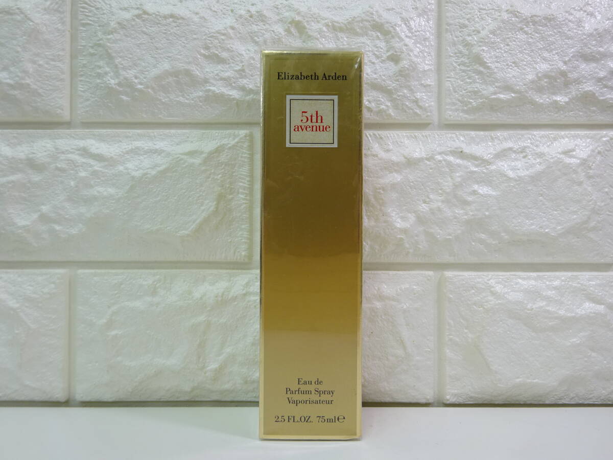 ★未開封未使用品★ Elizabeth Arden エリザベスアーデン 5th avenue フィフスアベニュー オードパルファム EDP 香水 75ml 064M-03の画像1