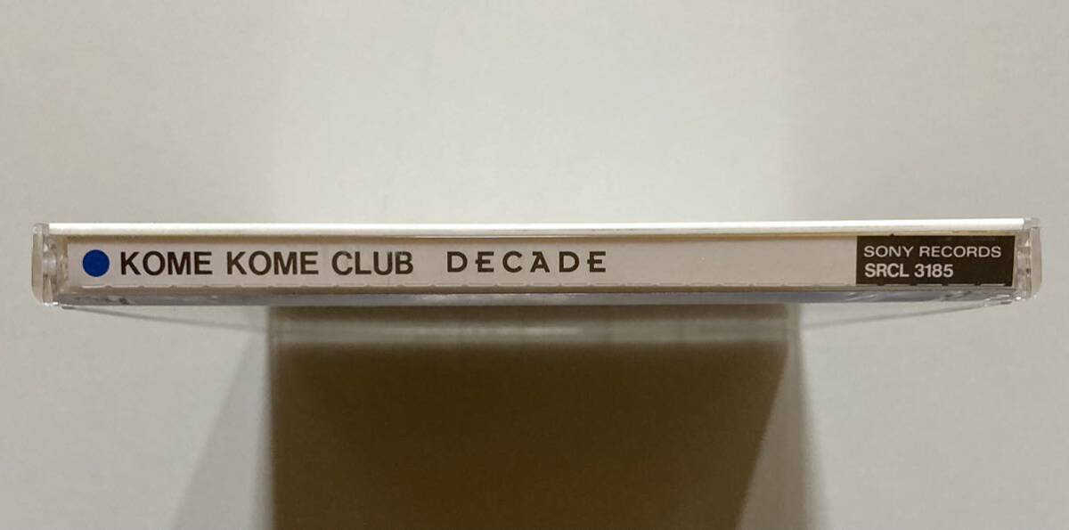 KOME KOME CLUB DECADE K2C CD ベストアルバム 中古品 送料無料_画像5