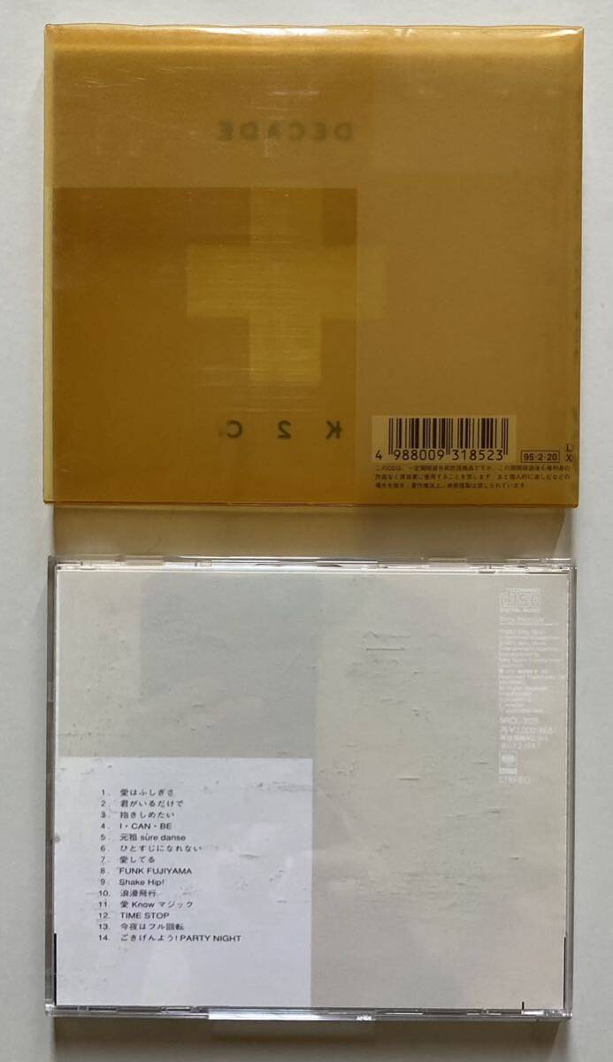 KOME KOME CLUB DECADE K2C CD ベストアルバム 中古品 送料無料_画像3